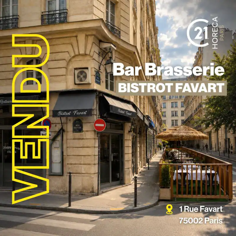 Bar Brasserie Bistrot Favart à Paris . Ils nous ont fait confiance