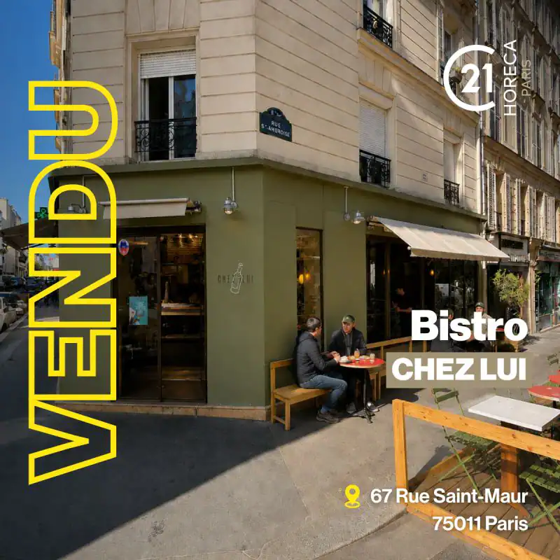 Bistrot Chez lui à Paris . Ils nous ont fait confiance